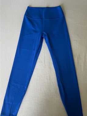 High-Waist Performance Leggings in Blue